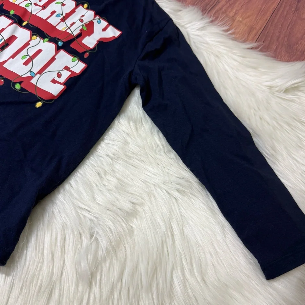 The Children’s Place Holiday Graphic Long Sleeve Shirt - Youth Size M (7/8)